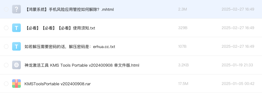 神龙激活工具 KMS Tools Portable v202400908 单文件版