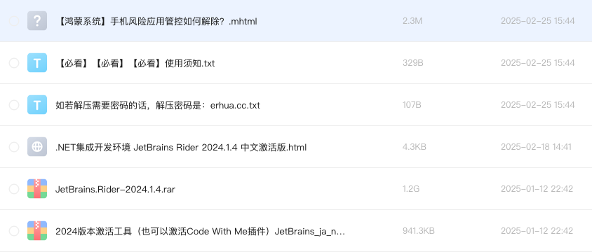 .NET集成开发环境 JetBrains Rider 2024.1.4 中文激活版