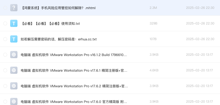 电脑端 虚拟机软件 VMware Workstation Pro